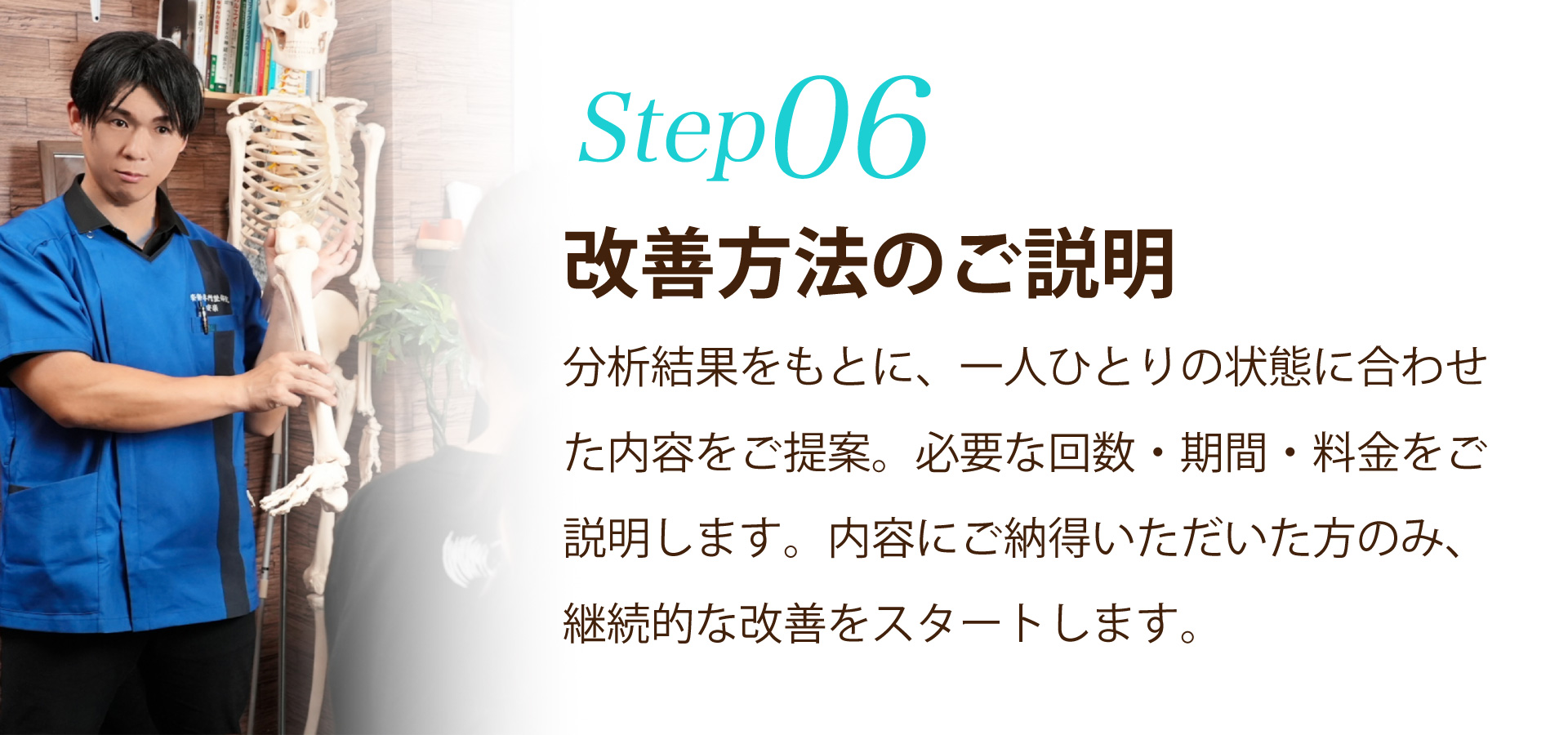 ステップ6改善方法の説明