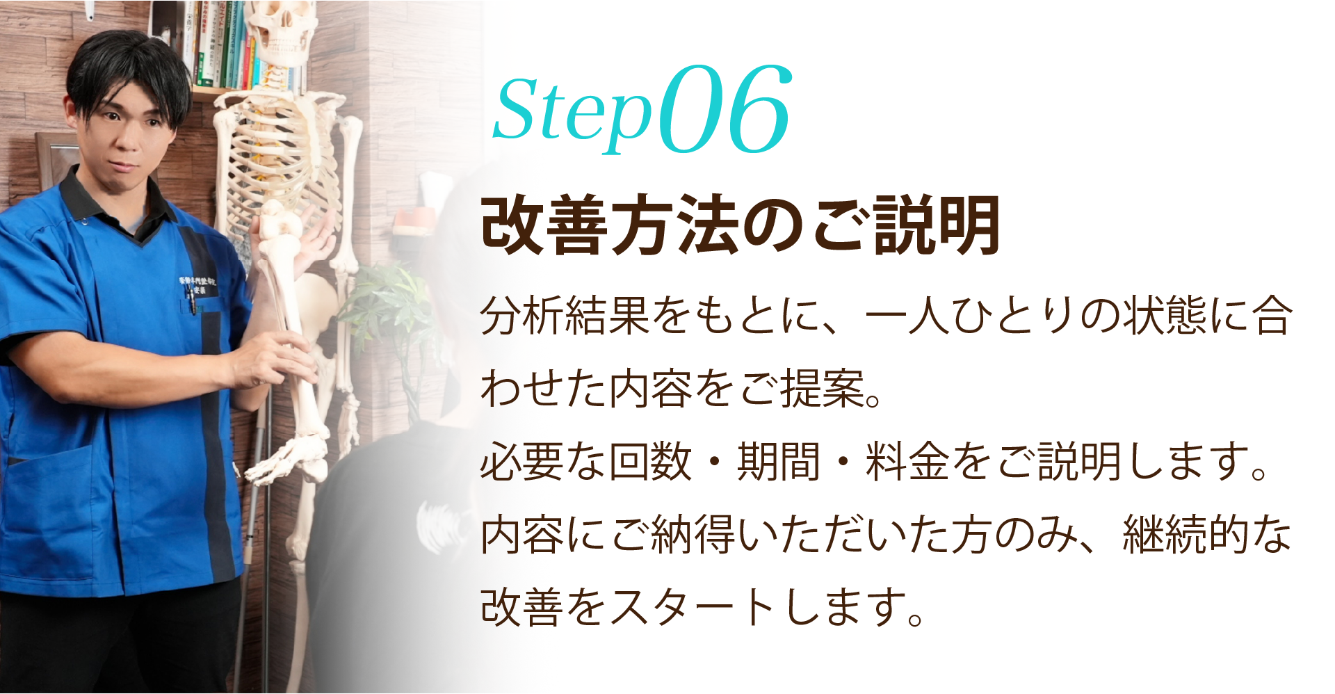 ステップ6改善方法の説明